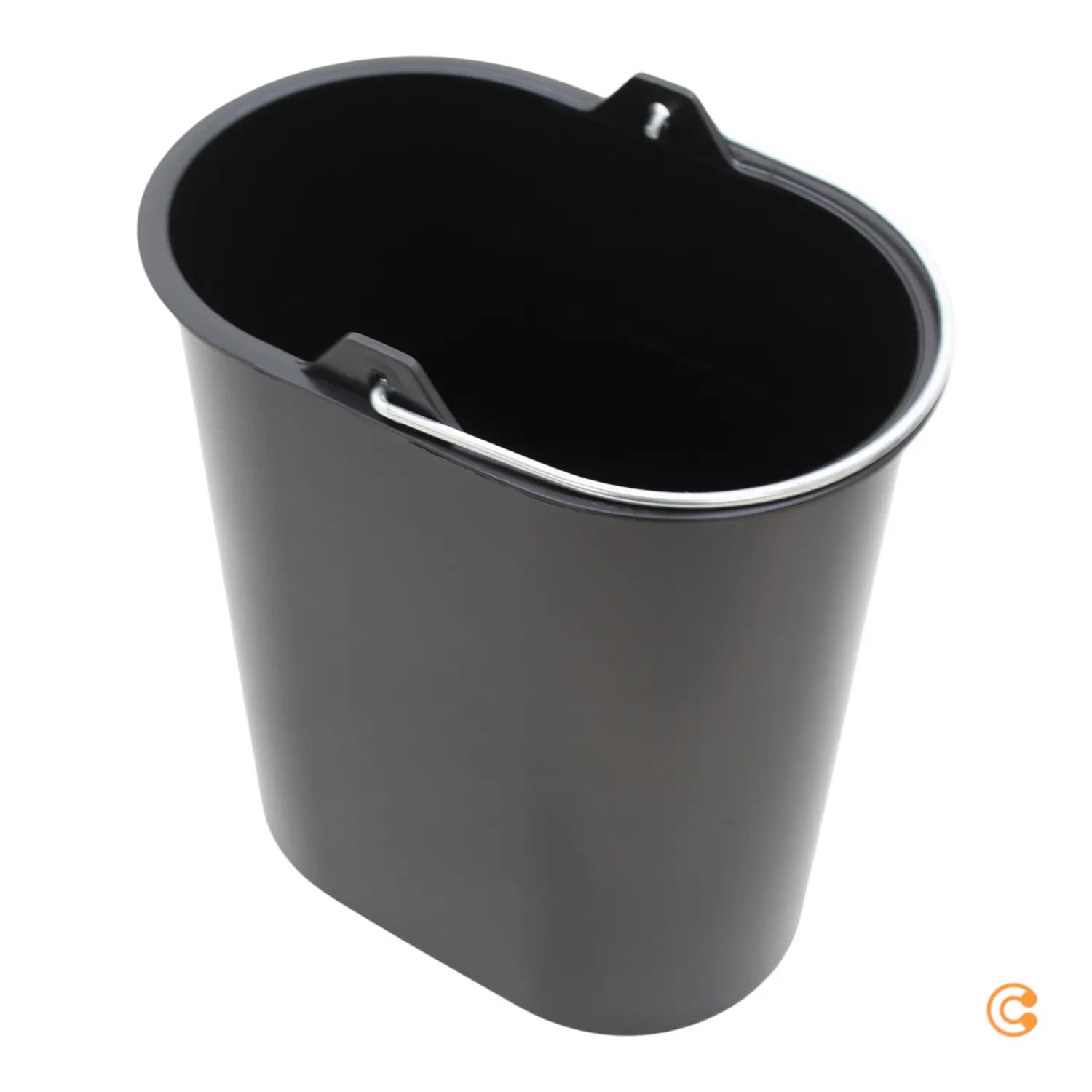 B-Ware Ferm Living Mülleimer Abfallbehälter Enkel Mülltrennung Schwarz 6 6l Inneneimer  - 5704723332176