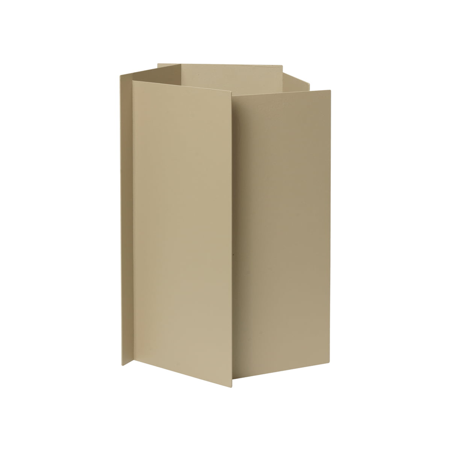 Ferm Living Pflanztopf Gefäß Blumentopf Edelstahl Cashmere ø 27,5 X H 39 Cm B-Ware - 5704723336891
