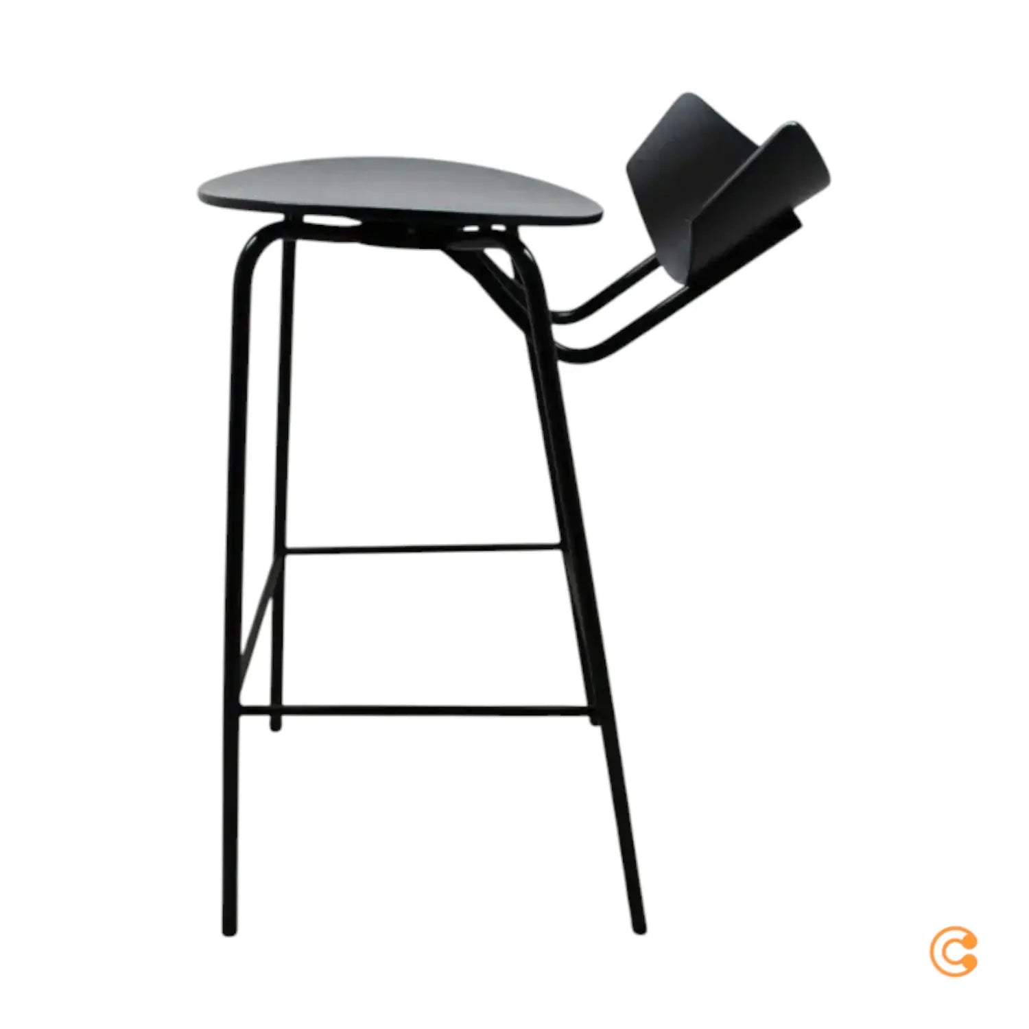 B-Ware Ferm Living Herman H64 Barhocker Barstuhl Hocker Stuhl Schwarz Siehe Text/Foto - 5704723020745