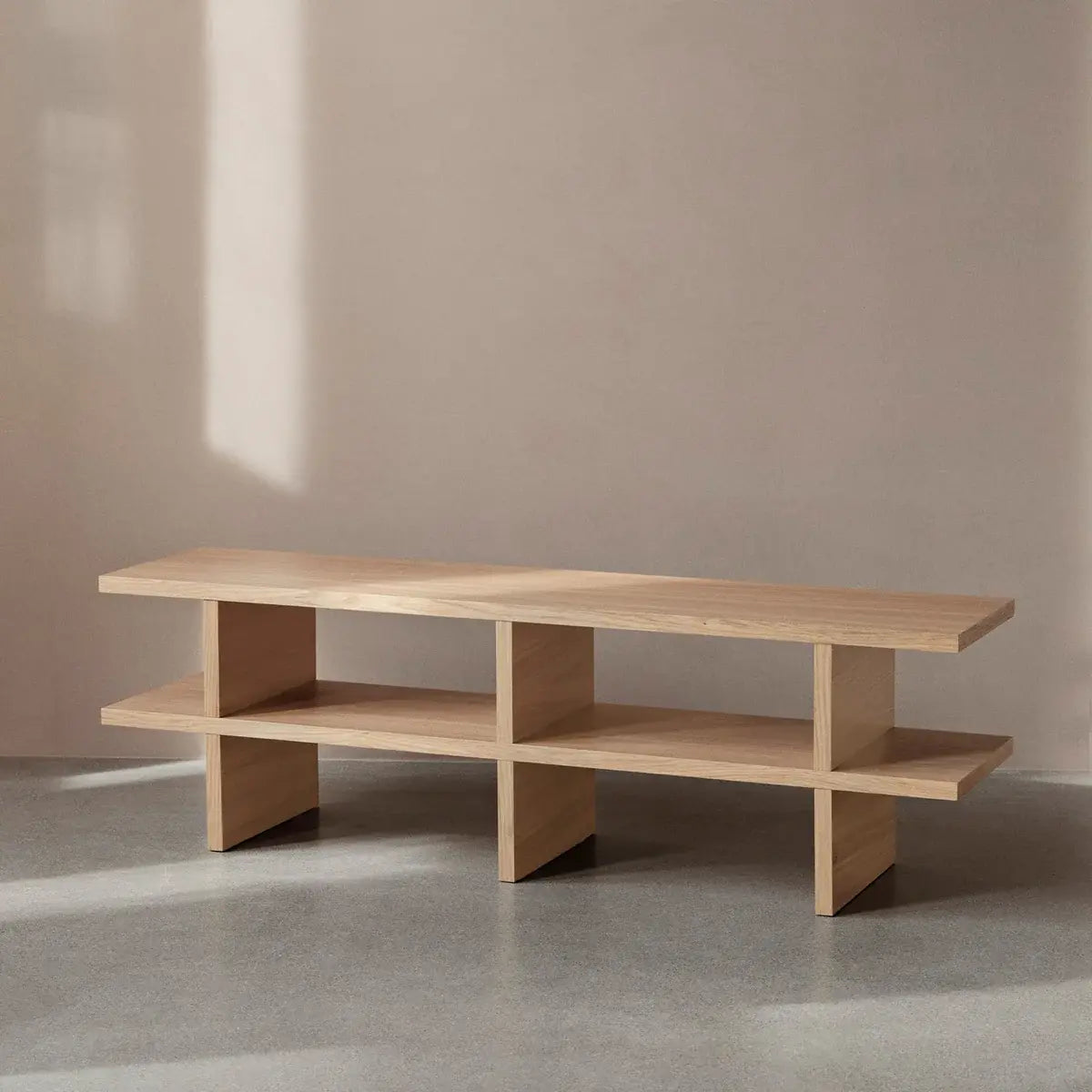B-Ware Ferm Living Bank Sitzgelegenheit Möbel Eiche Natur Stauraum - 5704723316701