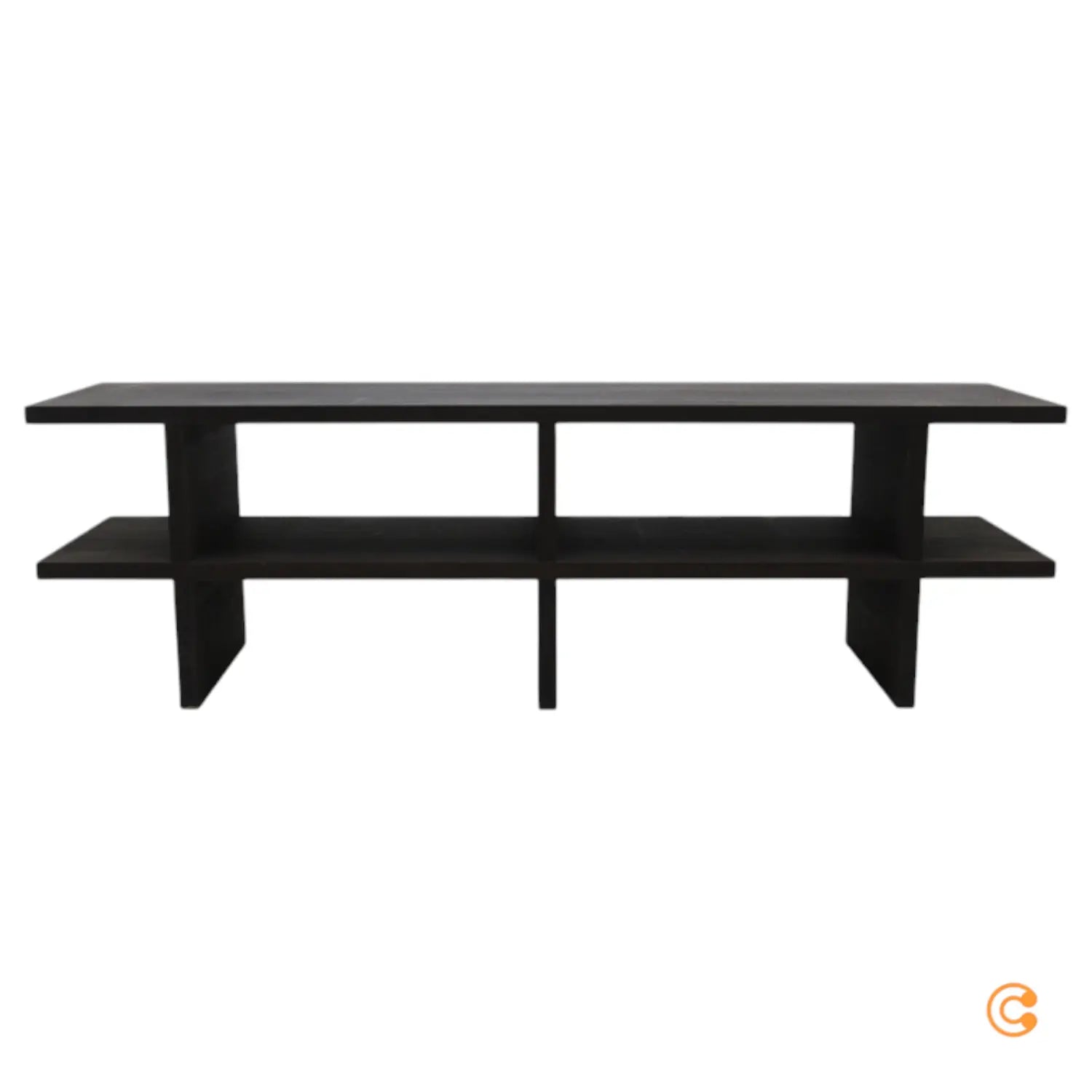 B-Ware Ferm Living Kona Bank Sitzbank Möbel Dunkel Gebeizt Holzbank Siehe Text/Foto - 5704723320579