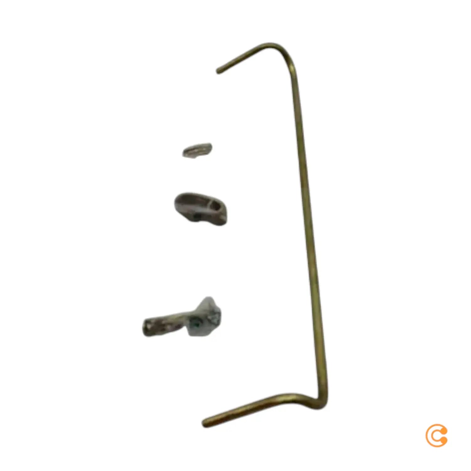 B-Ware Ferm Living Küchenstange Inkl. 6 Haken Hakenleiste Küchenzubehör Leiste Messing  - 5704723024231