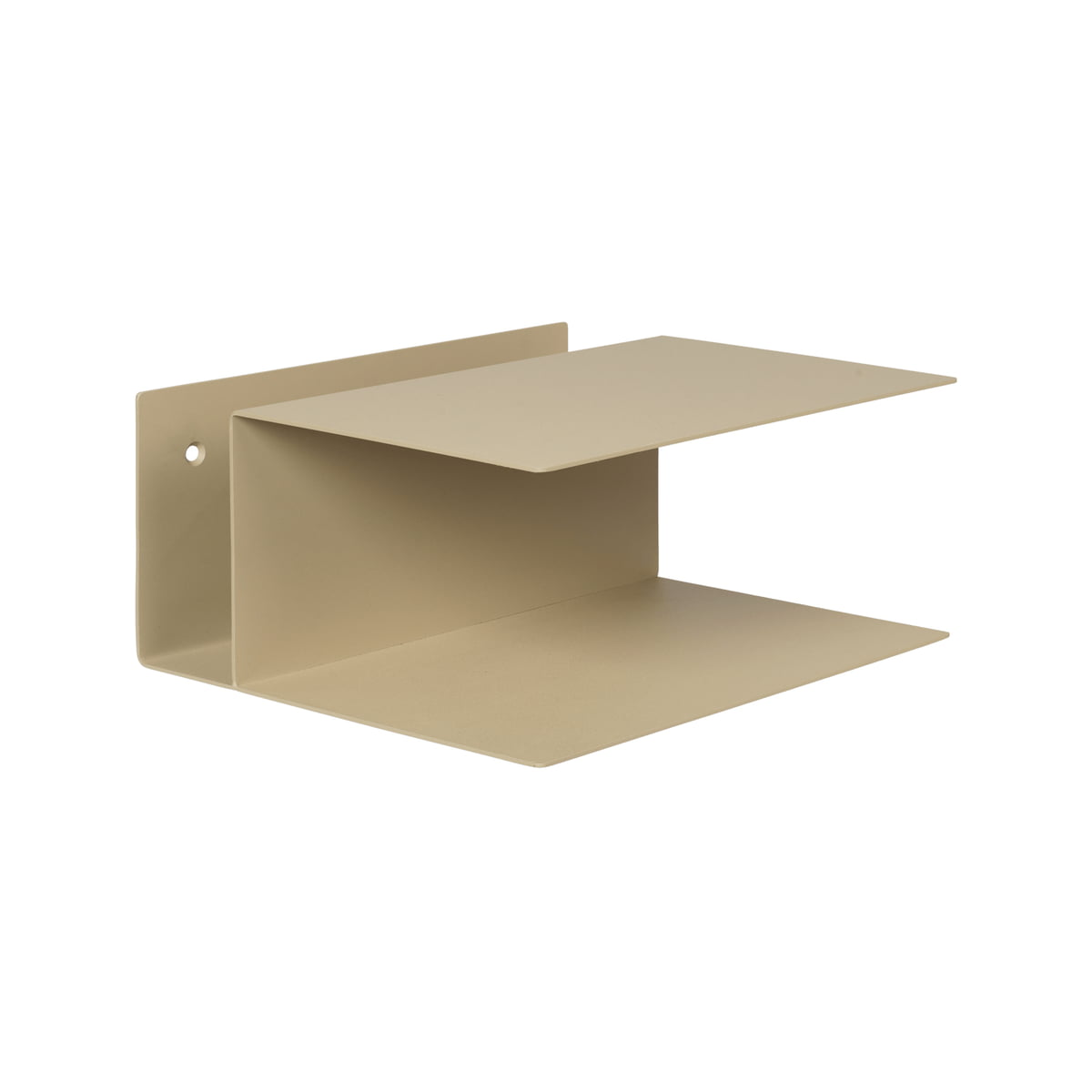 B-Ware Ferm Living Nachttisch Beistelltisch Wandregal Nachttisch Cashmere Beige Eise864 - 5704723338208