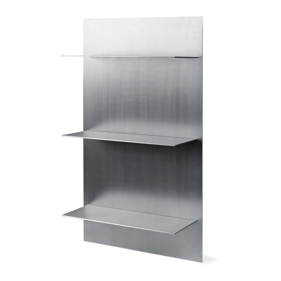 Ferm Living   Lager Triple Wandregal Aluminium Möbel Wandablagen Siehe Text B-Ware - 5704723318163