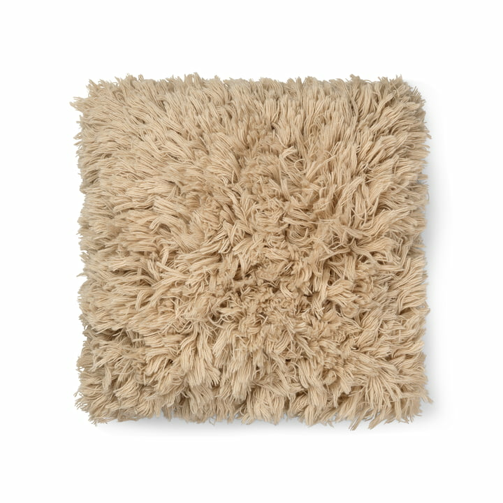 B-Ware Ferm Living Meadow Hochflor Kissen Dekokissen Sofakissen 50x50cm Sand Siehe Text - 5704723276241