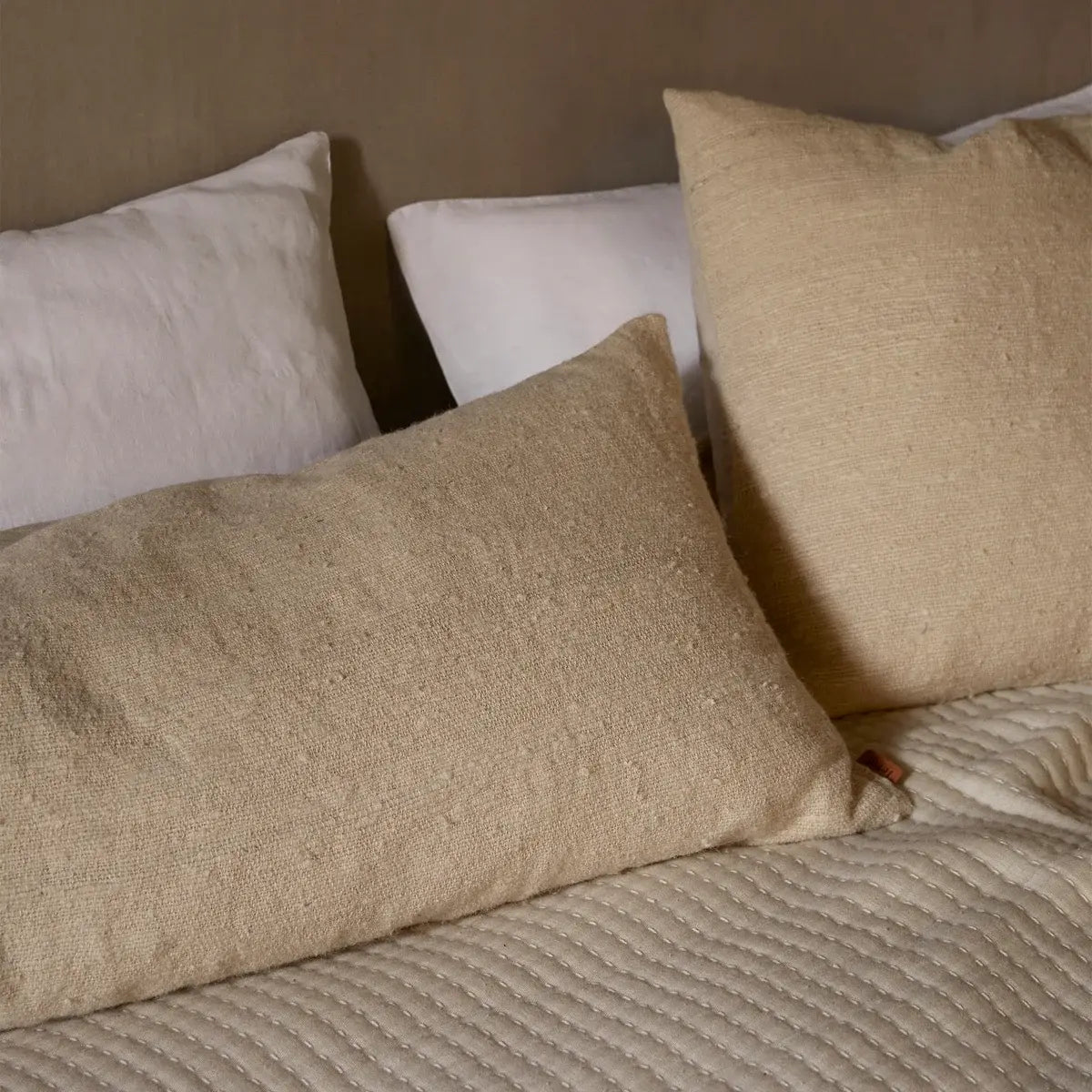 B-Ware Ferm Living Kissen Polster Nettle Kissen 60 X 80 Cm Natur Beige - 5704723305163