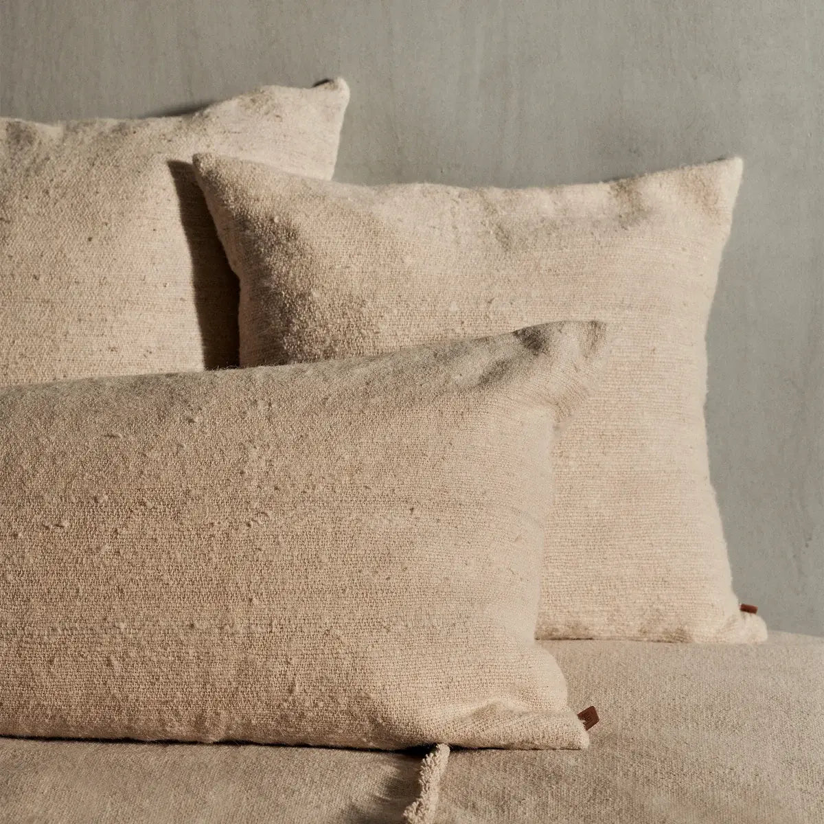 B-Ware Ferm Living Kissen Polster Nettle Kissen 60 X 80 Cm Natur Beige - 5704723305163