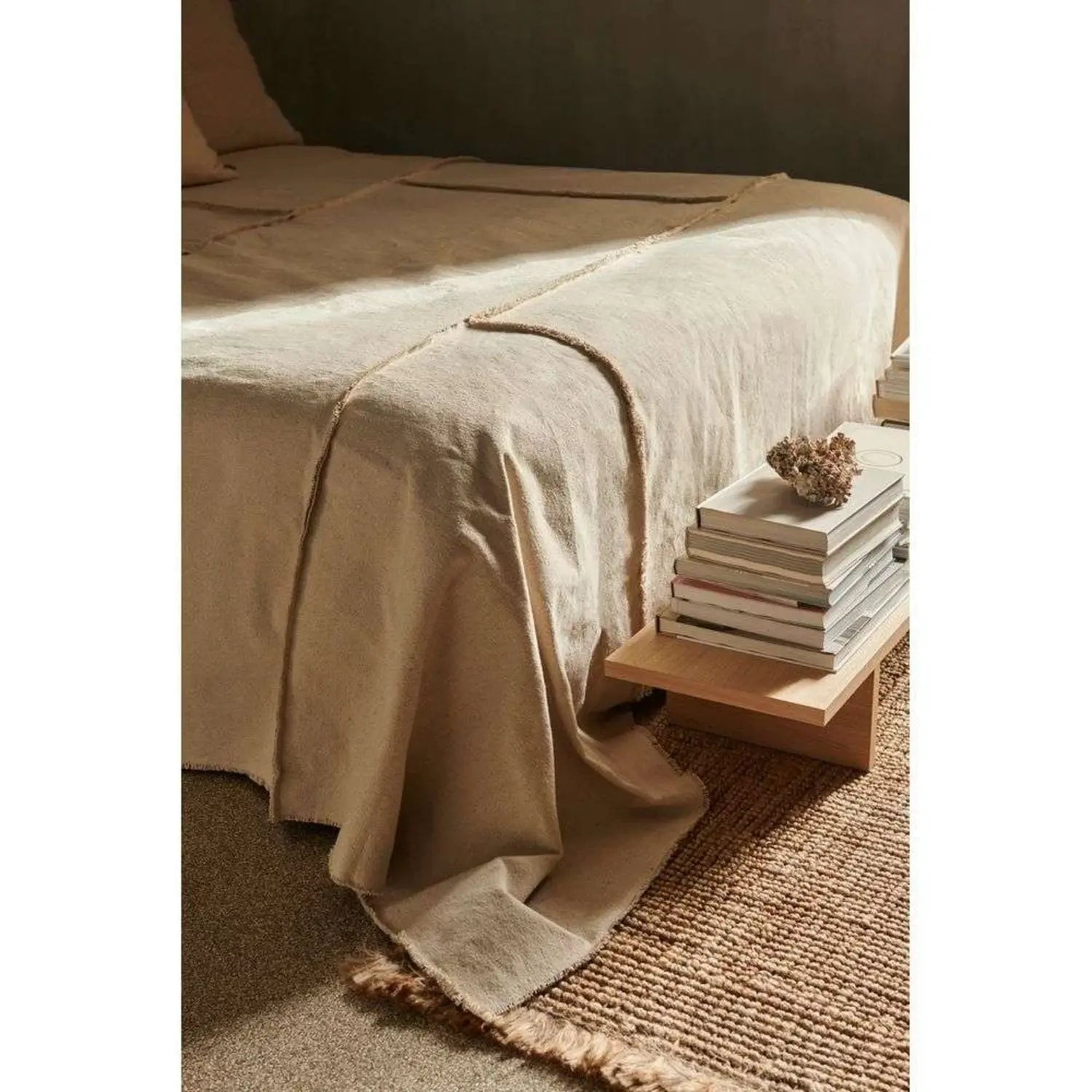 B-Ware Ferm Living Tagesdecke Decke Off White Beige Stoff Textil Ferm Living - 5704723305736