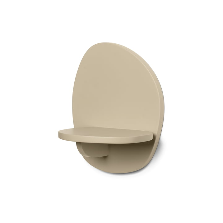 Ferm Living Pilu Wandablage Wandregal Dekoregal Wand Regal Deko H 25 Cm Cashmere B-Ware - 5704723318910