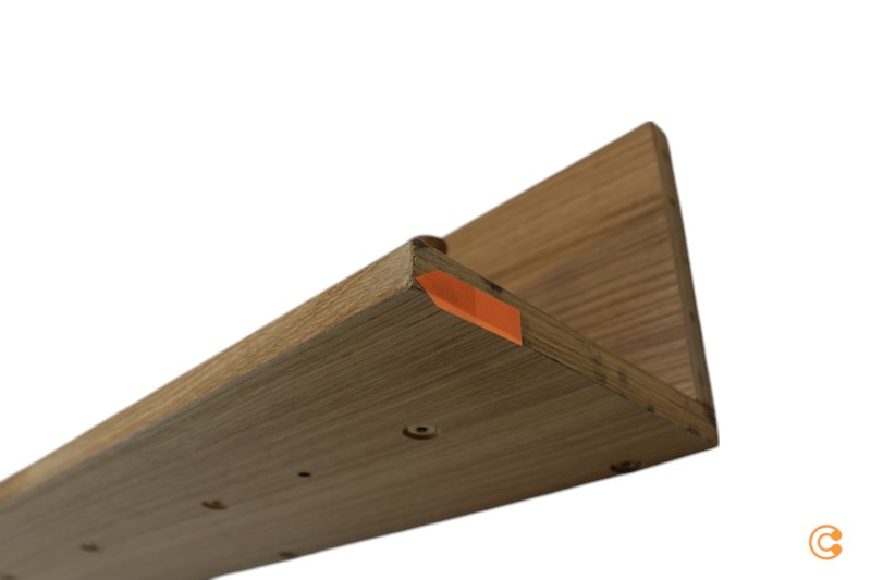 B-Ware Ferm Living Place Wandregal Deko Mit 7 Haken L 105cm Eiche Regal Siehe Text/Foto