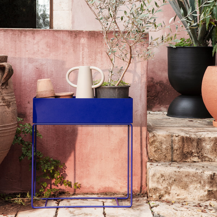 Ferm Living Plant Box Beistelltisch Raumtrenner Blumentopf Tea Green Stahl B-Ware - 5704723342250