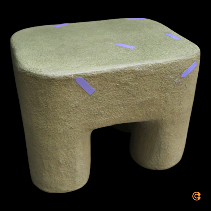 Ferm Living Podo Hocker Sitzhocker Dekohocker Sitz Hocker Baumwolle Siehe Text B-Ware - 5704723319504