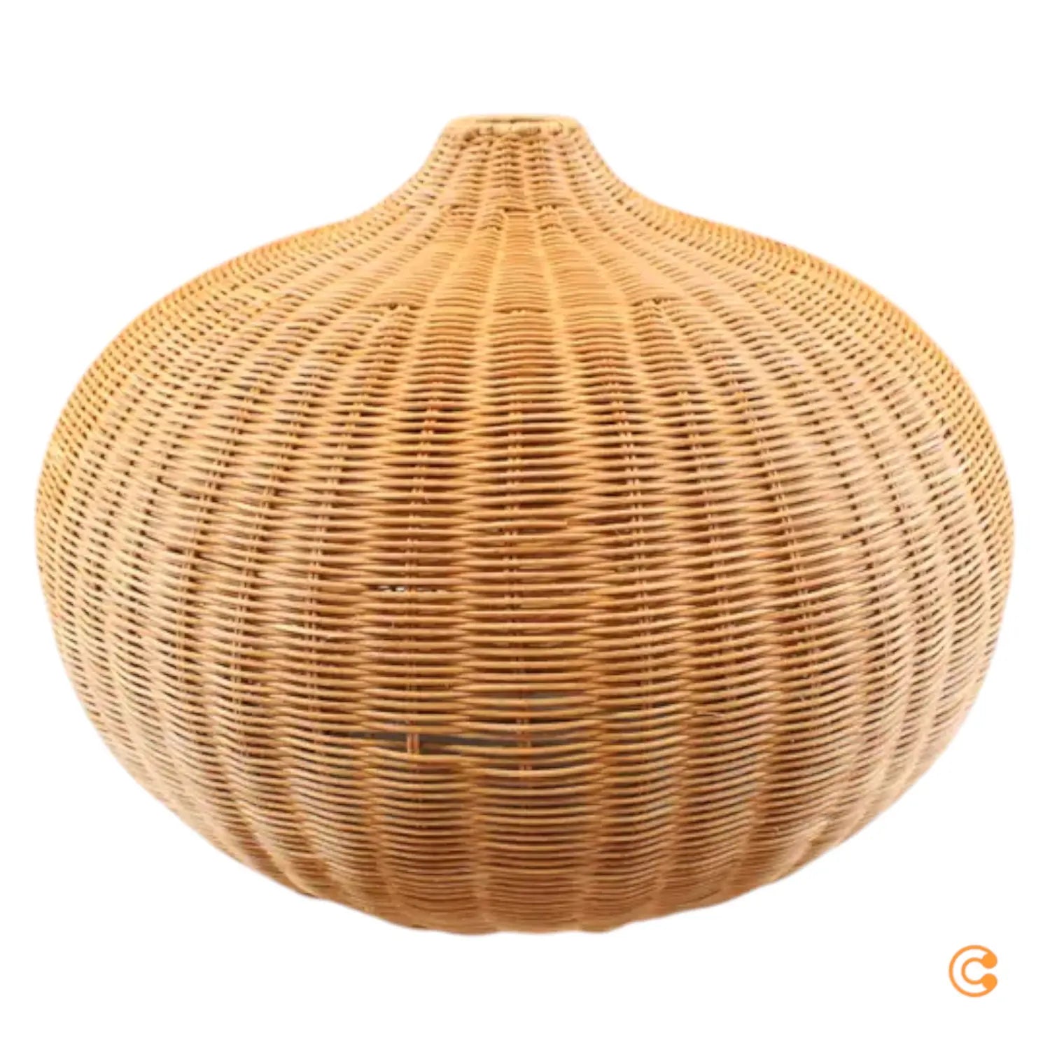 B-Ware Ferm Living Geflochtene Rattanleuchte Hängelampe Lampe Belly Siehe Text/Foto - 5704723104681