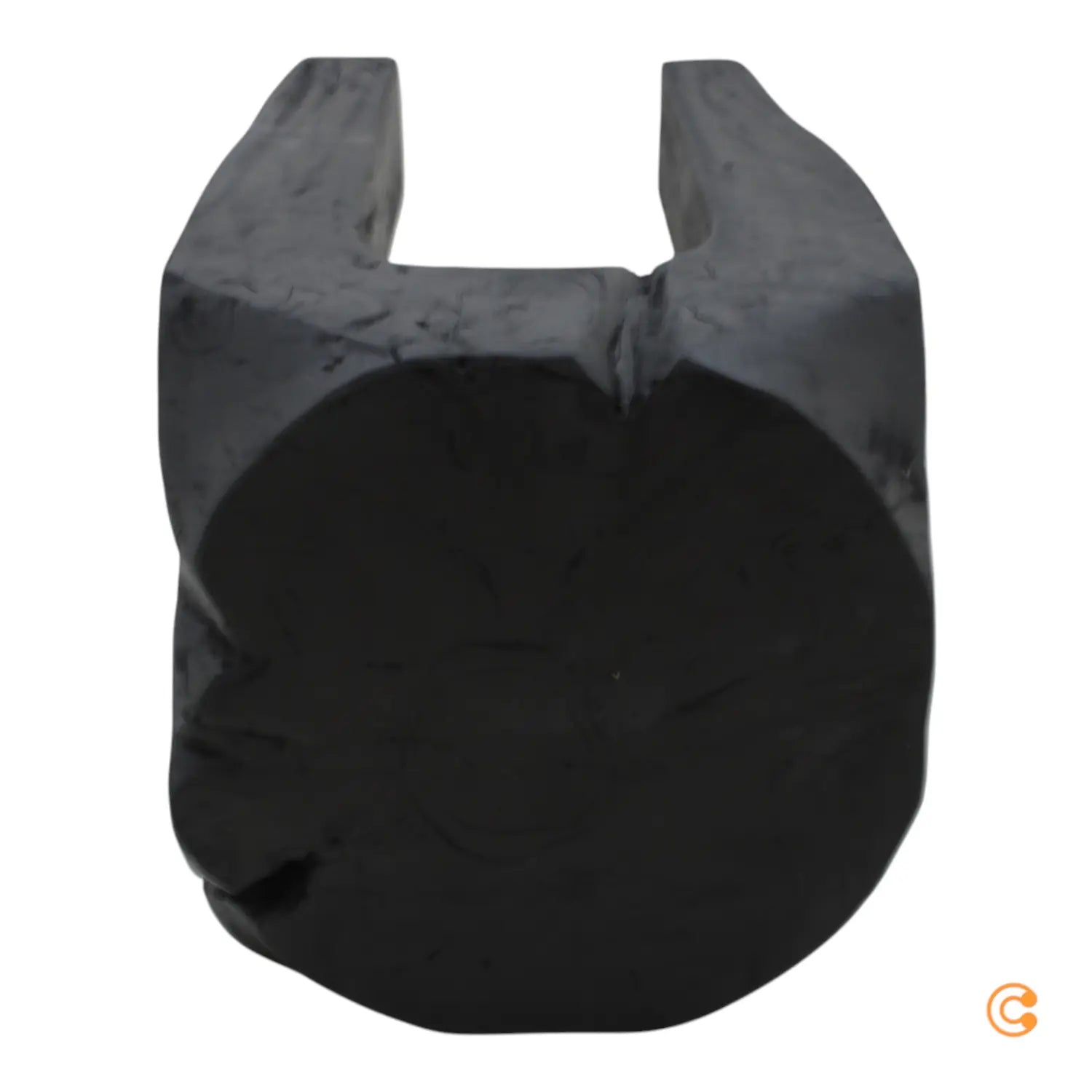 B-Ware Ferm Living Root Kruk Hocker Teak Sitzmöbel Möbel Sitz Höhe 40 Cm Schwarz - 5704723304067