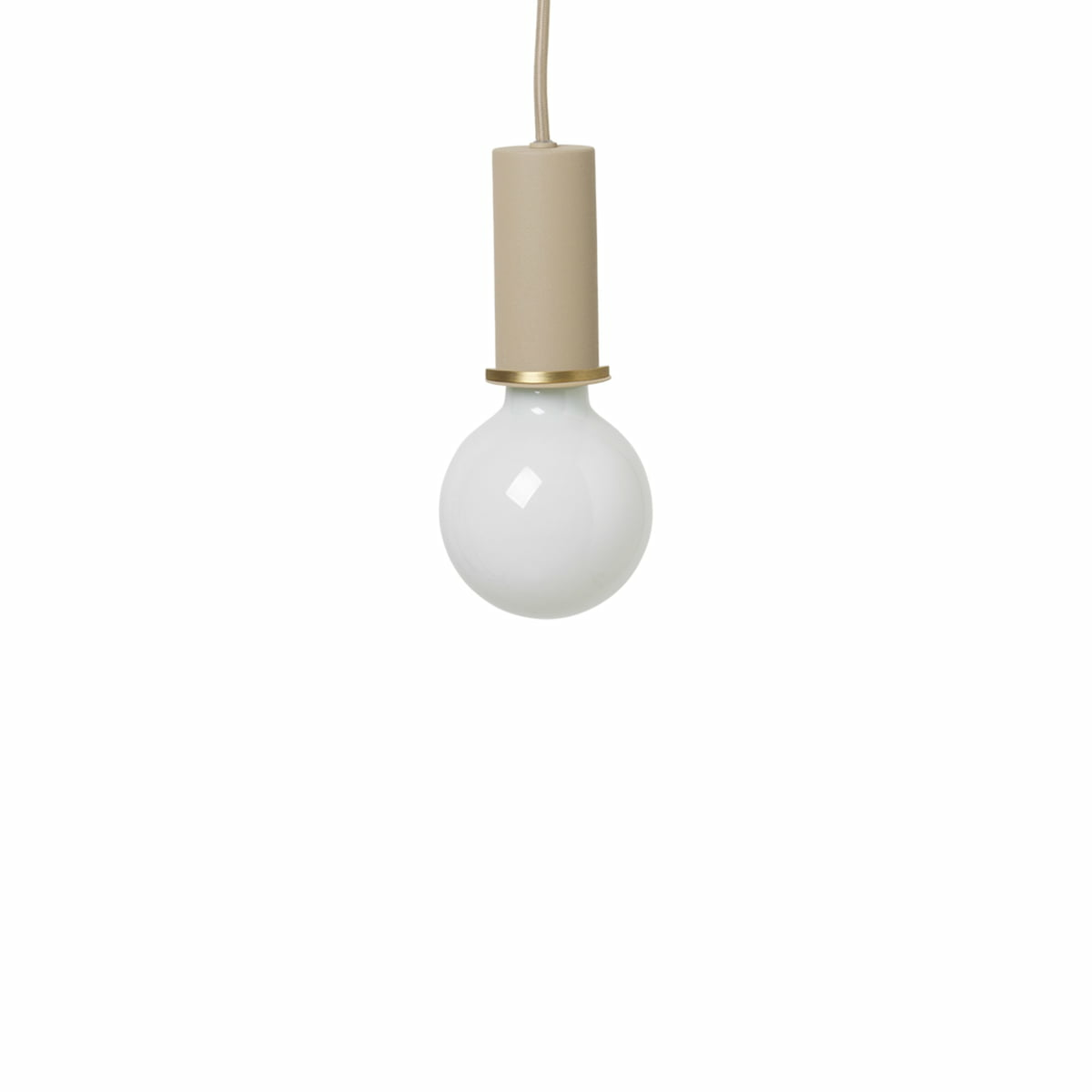 Suspension Ferm Living Socket, lampe suspendue, plafonnier. Voir texte/photo. Produit de seconde main.