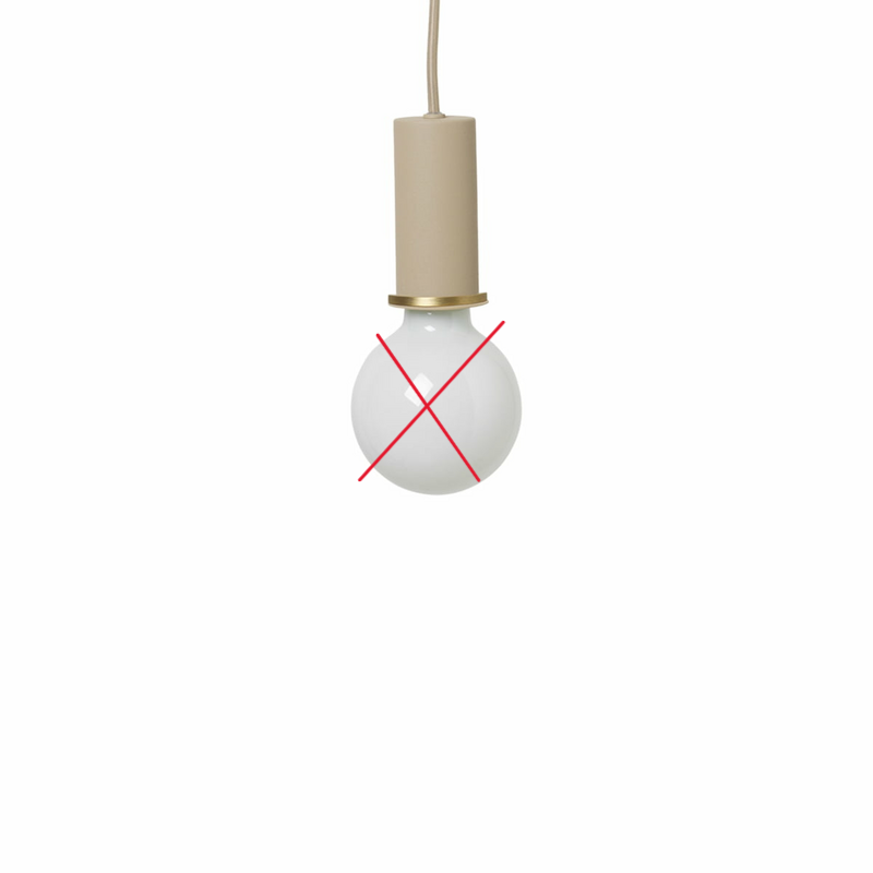 Ferm Living Socket Pendelleuchte Hängeleuchte Deckenlampe Siehe Text/Foto B-Ware - 5704723033271