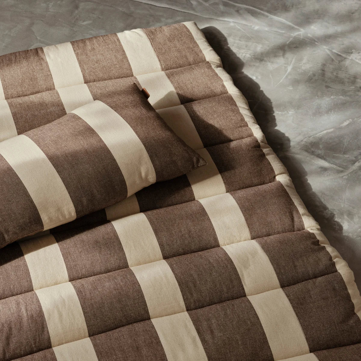 Ferm Living Matratze Schlafunterlage Matratze Strand braun beige Baumwolle - 5704723320753