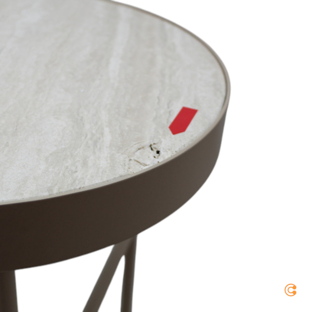 ferm Living Travertine Couchtisch Beistelltisch Tisch Nachttisch SIEHE TEXT/FOTO - 5704723264941