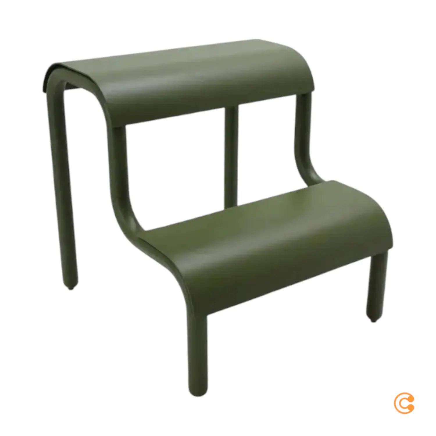 B-Ware Ferm Living Up Step Hocker Forest Green Holz Sitzhocker Grün Siehe Text/Foto - 5704723312536