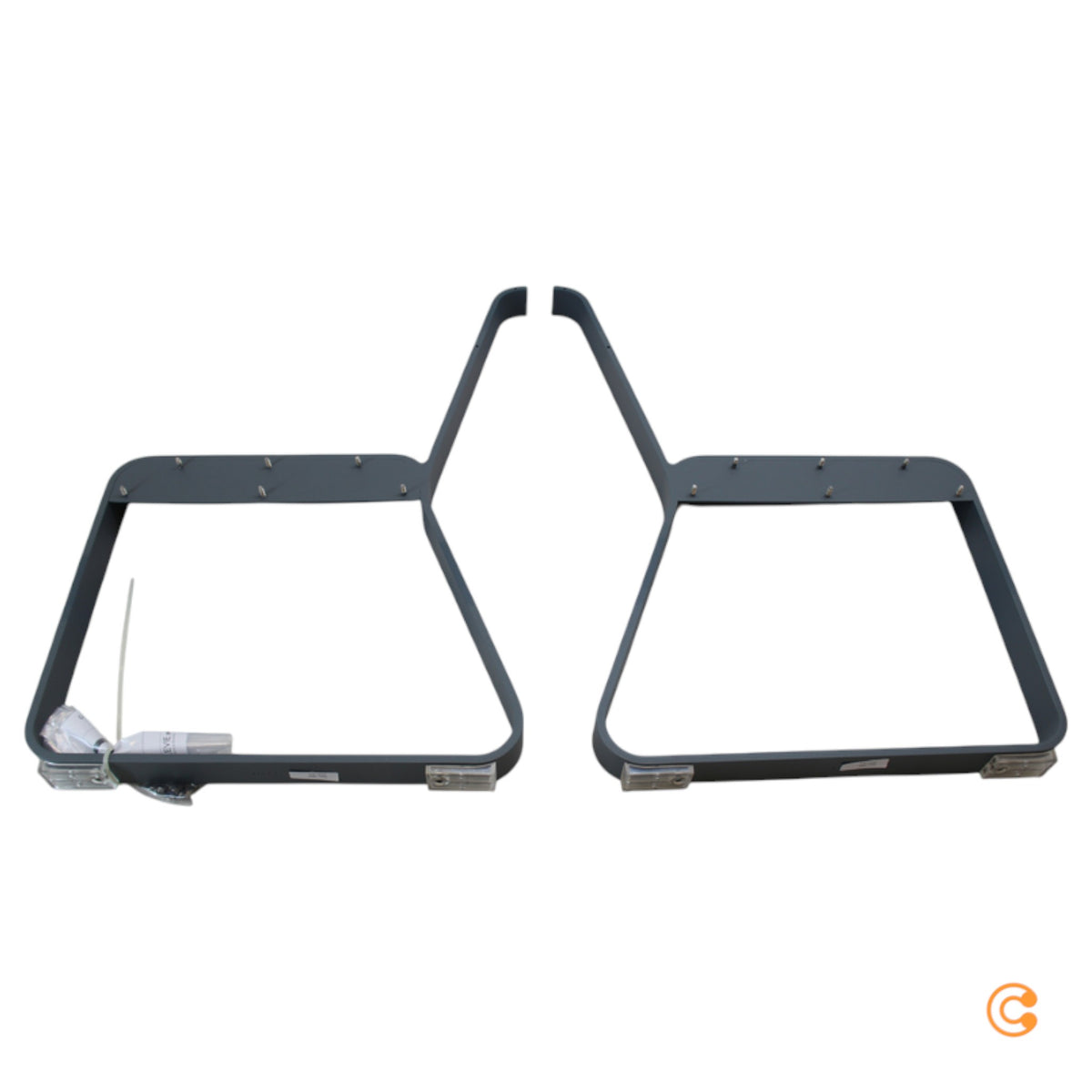 Fermob Bellevie Gartenbank Gewittergrau für 3 Personen UV-beständig 81x161 cm - 3100540299364