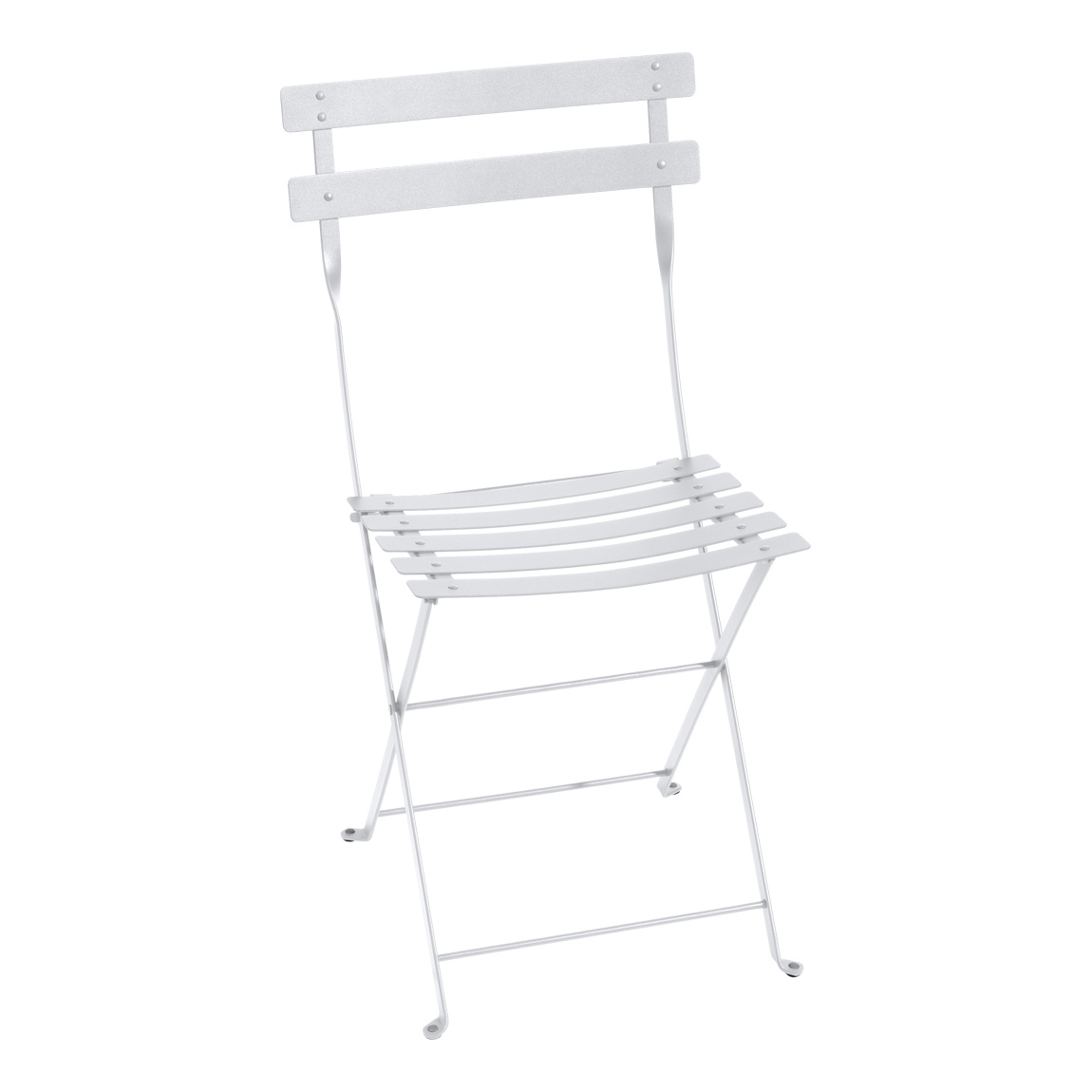 B-Ware Fermob Bistro Klappstuhl Gartenstuhl Stuhl Bistrostuhl Metallstuhl Baumwollweiß  - 3100549950013
