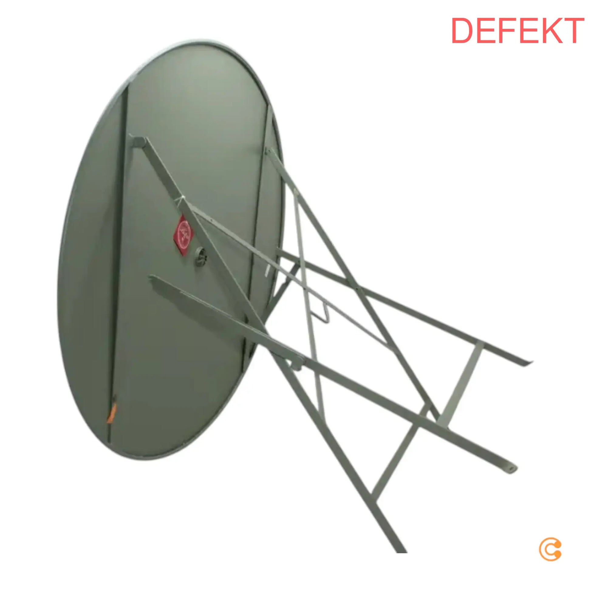 Fermob Bistro Klapptisch Tisch Gartentisch Terrassentisch ø 96 Cm Defektware D-Ware - 3100540306918