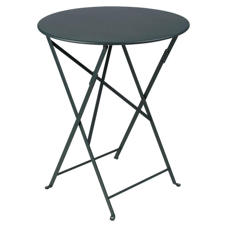 Fermob Bistro Klapptisch Gartentisch Tisch Rundtisch ø60cm Zederngrün B-Ware - 3100540245026