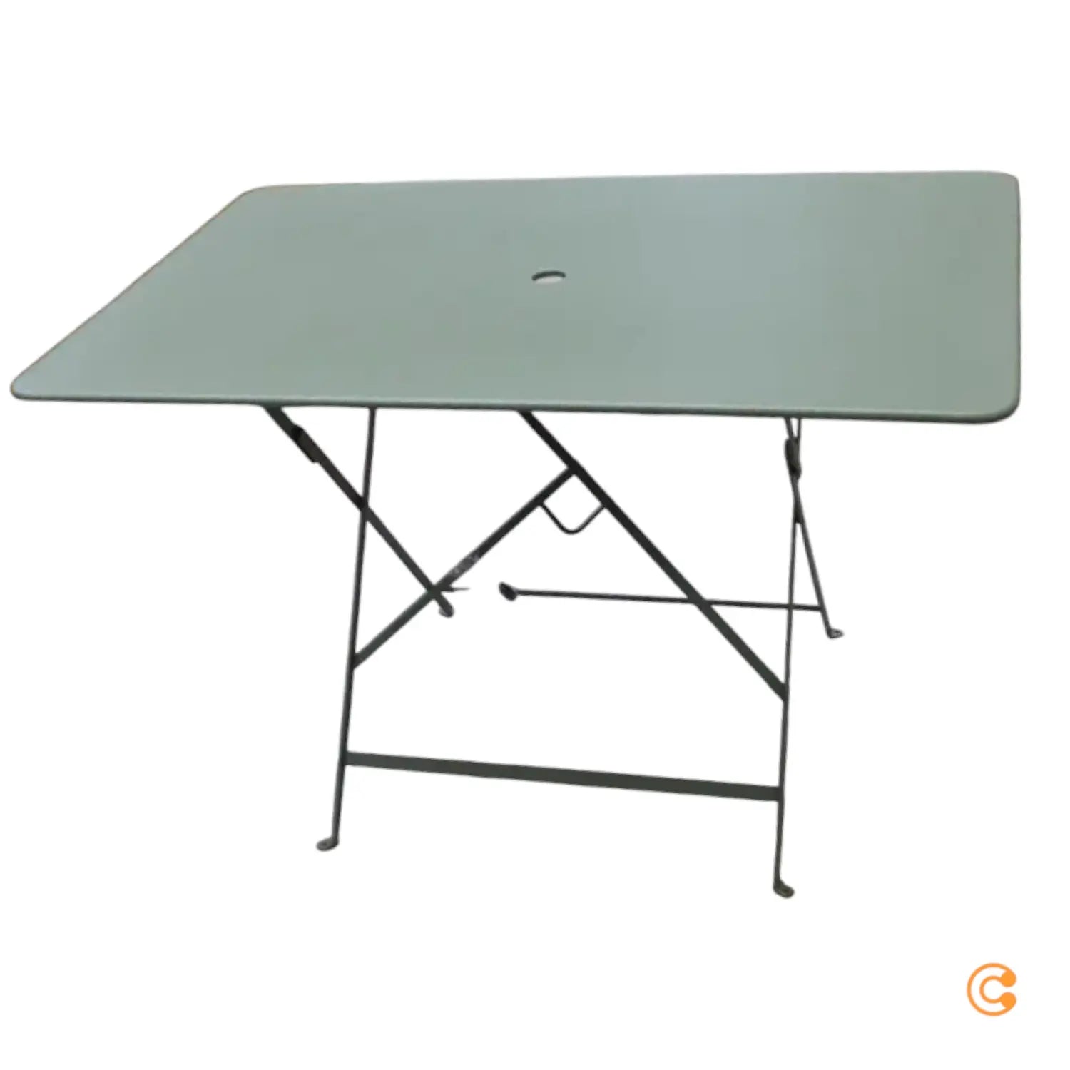 B-Ware Fermob Bistrotisch Klapptisch Sonnenschirmloch Kaktus Grün Siehe Text/Foto - 3100540307618