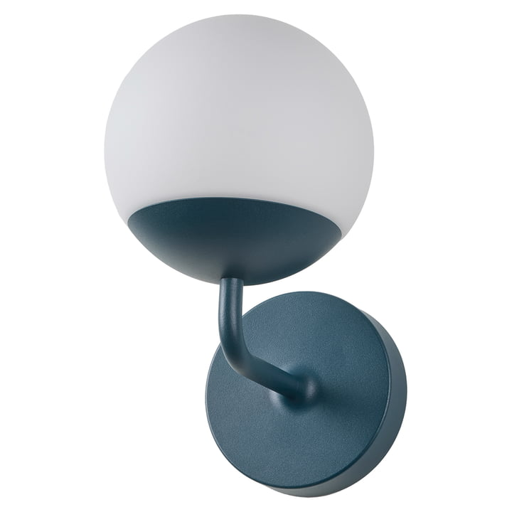 Fermob Mooon Wandleuchte Wandlampe Leuchte Licht Led Lampe ø 15 Cm Acapulcoblau B-Ware - 3100540456217