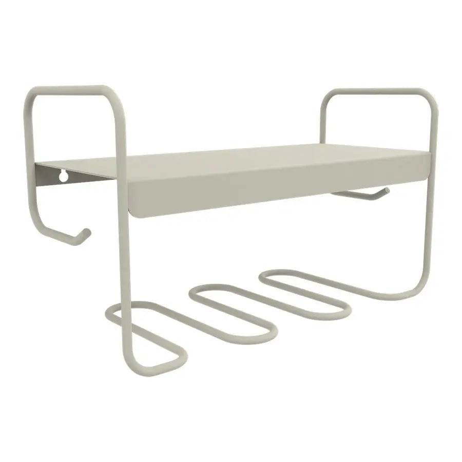 B-Ware Fermob Picolino Wandregal Regal Aufbewahrung Lehmgrau A5 Stahl Außenbereich - 3100540527443