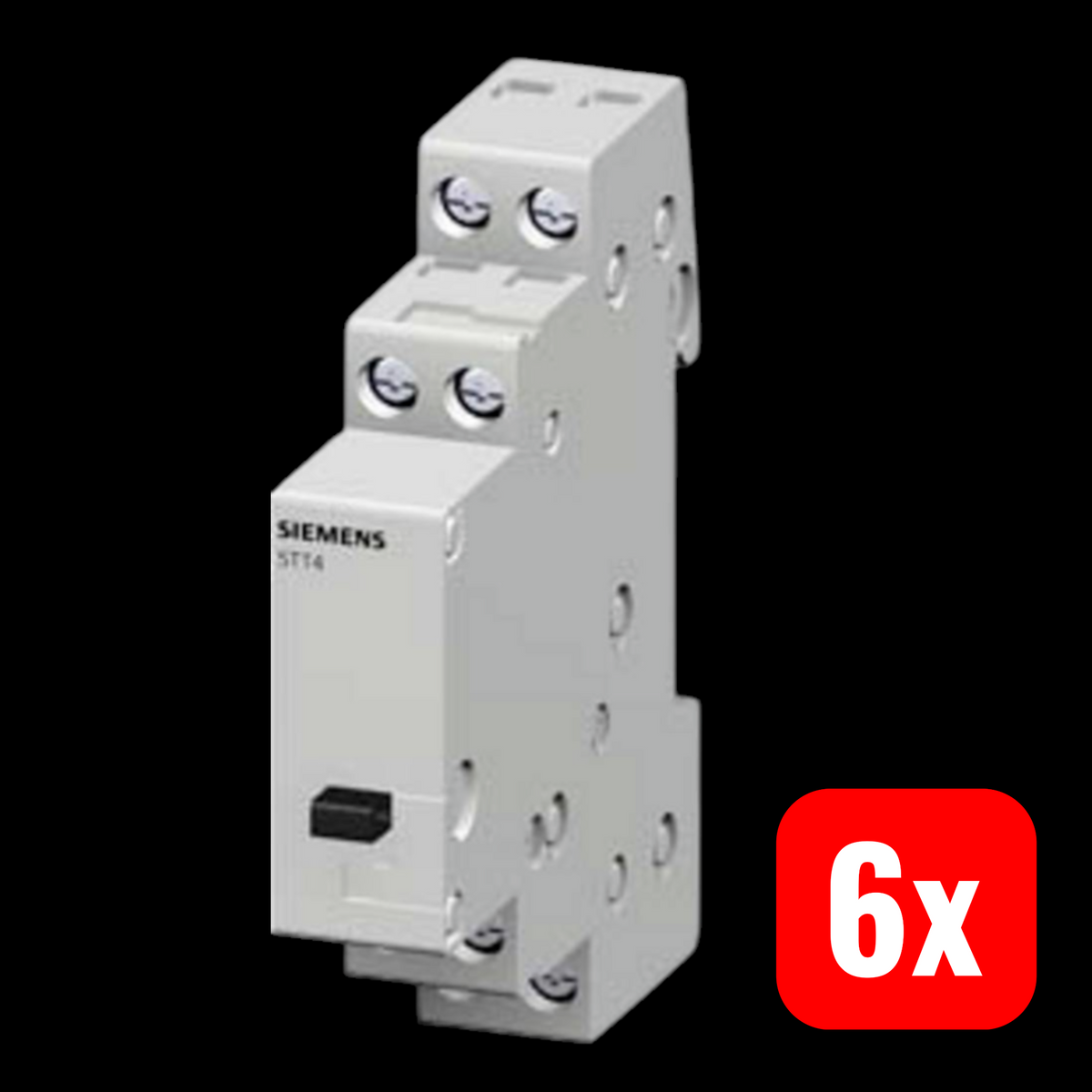 Siemens Fernschalter Hutschiene 5TT4101-3 1 Schließer 250 V 16 A Relais 6 STÜCK - 4001869312378
