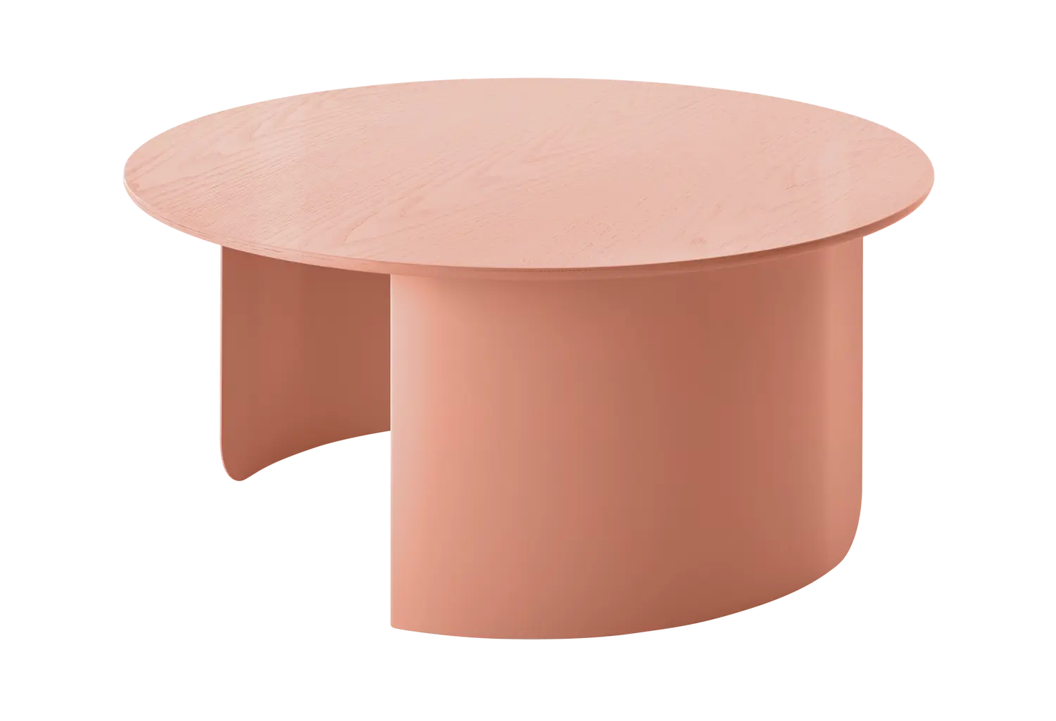 B-Ware Fést Couchtisch Tisch Plateau Terra ø 72 Cm Wohnzimmer Metallgestell Holzfurn986 - 8718858016785