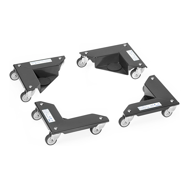 Fetra Eckenroller Möbelroller Transportroller Umsetzhilfe Tragkraft 150 Kg Set B-Ware - 4017976069777