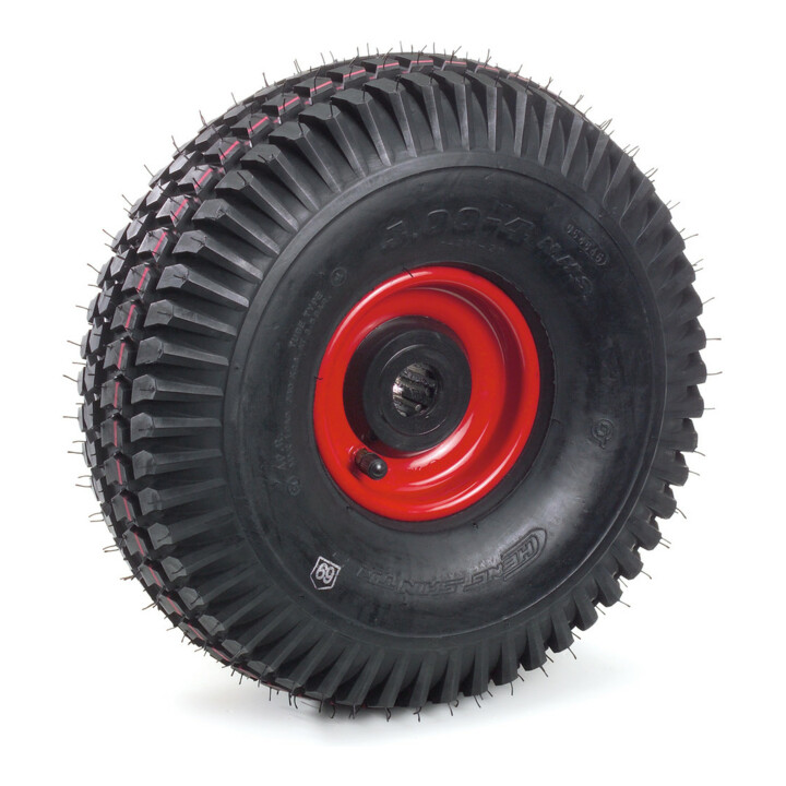 Fetra Luftrad Transportrolle 300x100mm Tragkraft 220kg Schwarz Rollenlager B-Ware - 4017976701165