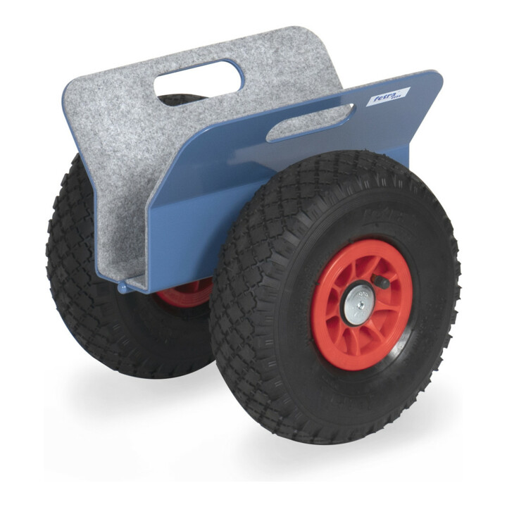 Fetra Plattenroller Transportwagen Tragkraft 250kg Stahl Blau Klemmbreite 60mm B-Ware - 4017976041568