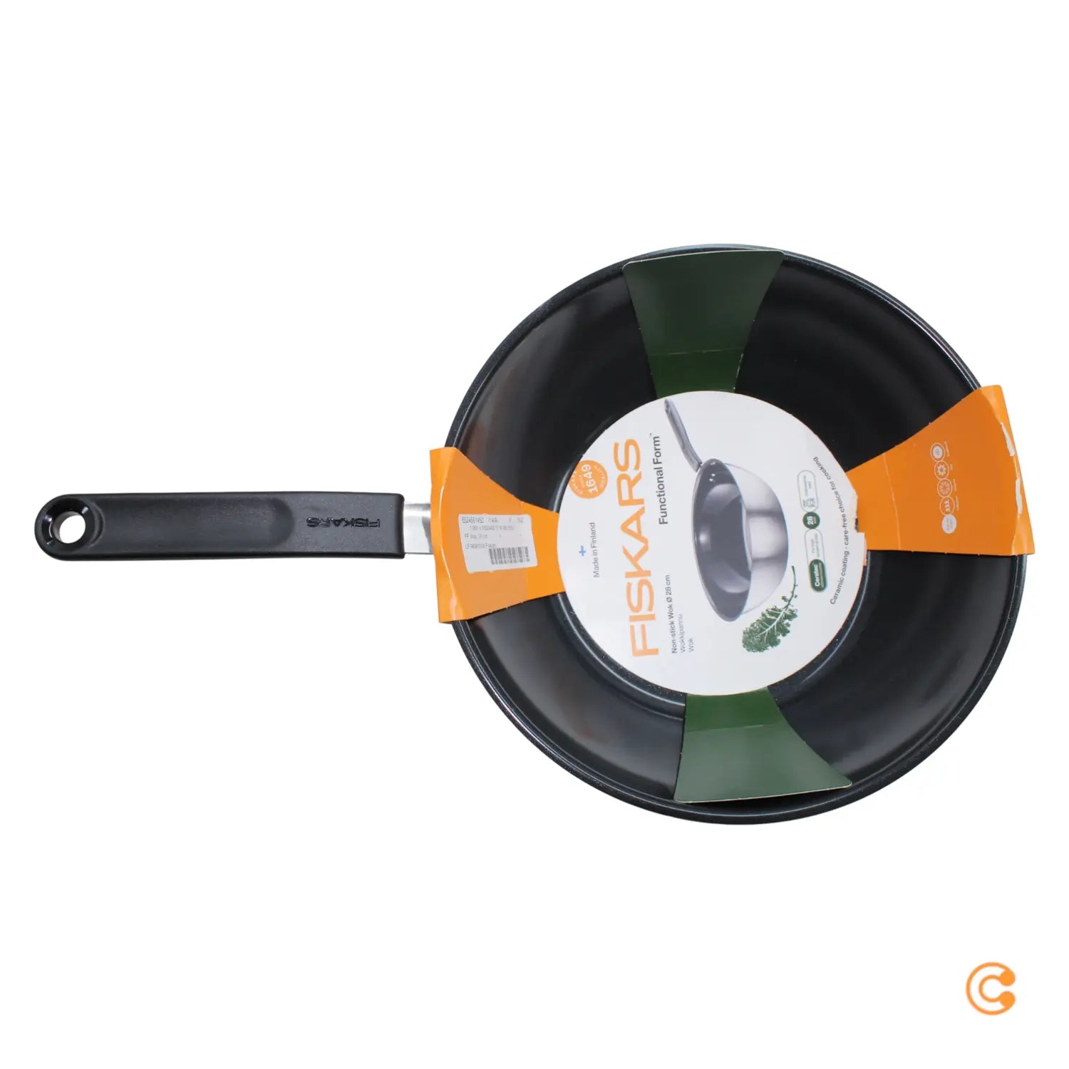 B-Ware Fiskars Ff Wok Pfanne Bratpfanne Antihaftbeschichtung 28 Cm Induktion Kochen - 6424002018773