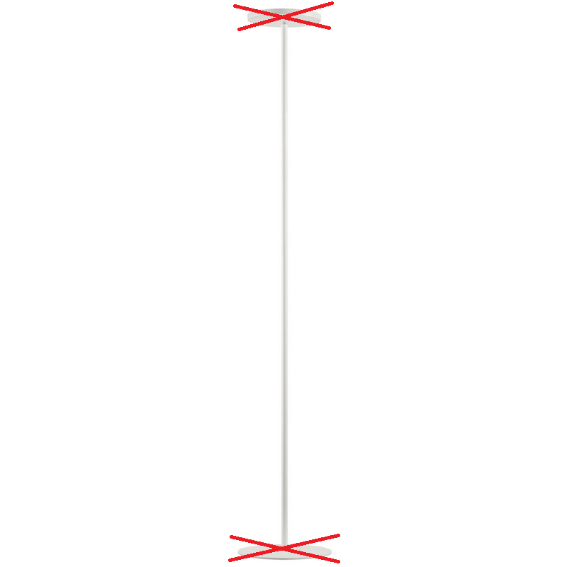 Linea Light LED-Stehleuchte Joshua Stehlampe Standleuchte Leuchte DEFEKTWARE