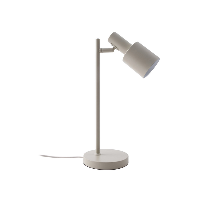 Lindby Tischleuchte Ovelia Tischlampe Tischlicht Leuchte Lampe beige Eisen E27