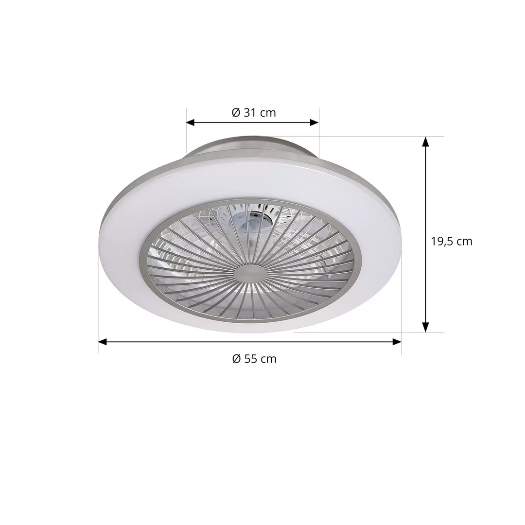 Lindby Mamuti LED-Deckenventilator Ventilator Deckenlampe Lampe Leuchte Licht