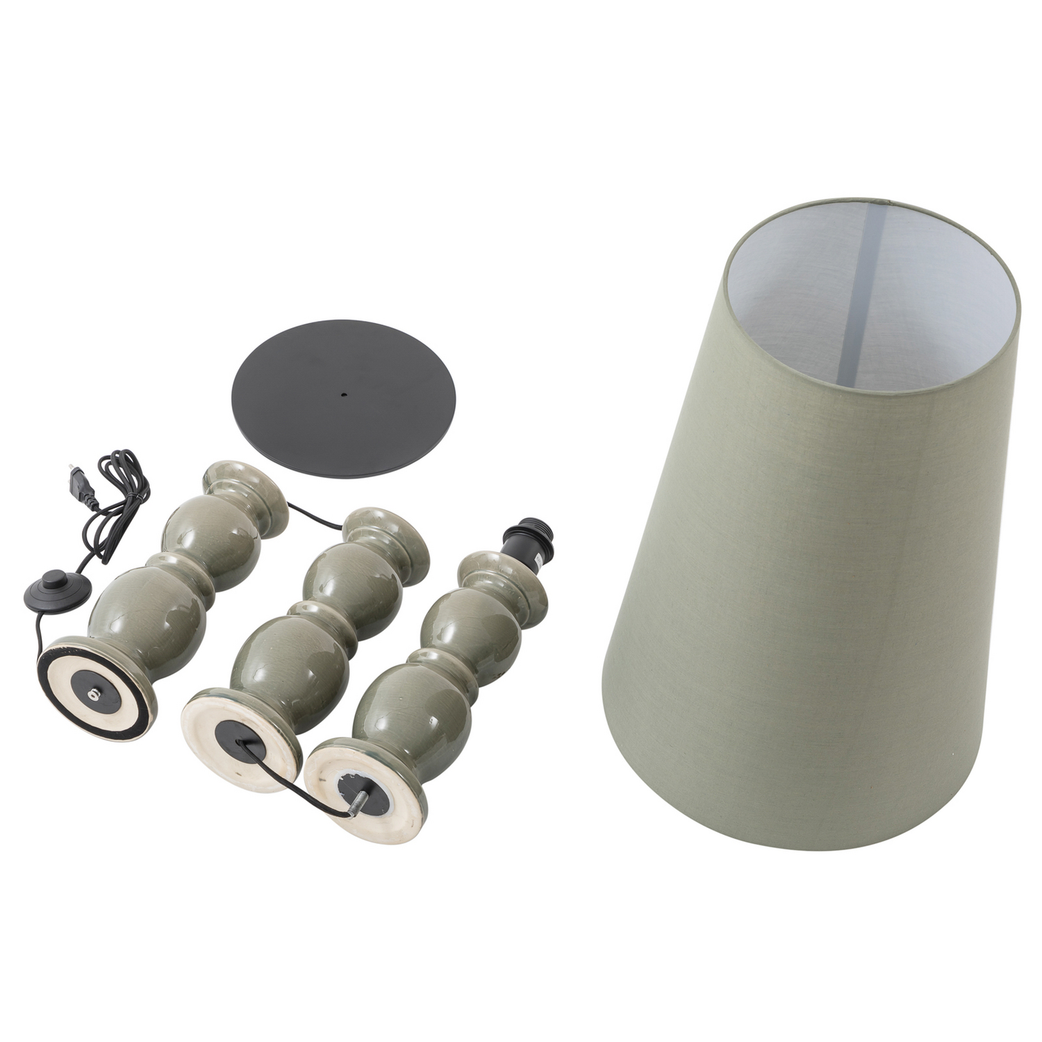 Lampadaire Lucande Lyndorin, lampe sur pied, éclairage, lampe, lampadaire