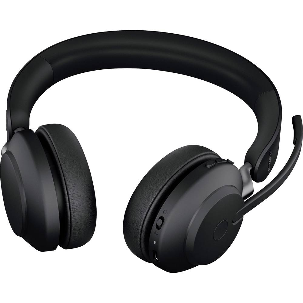 Jabra Evolve2 65 UC Telefon On Ear Headset Bluetooth Stereo Schwarz DEFEKTWARE