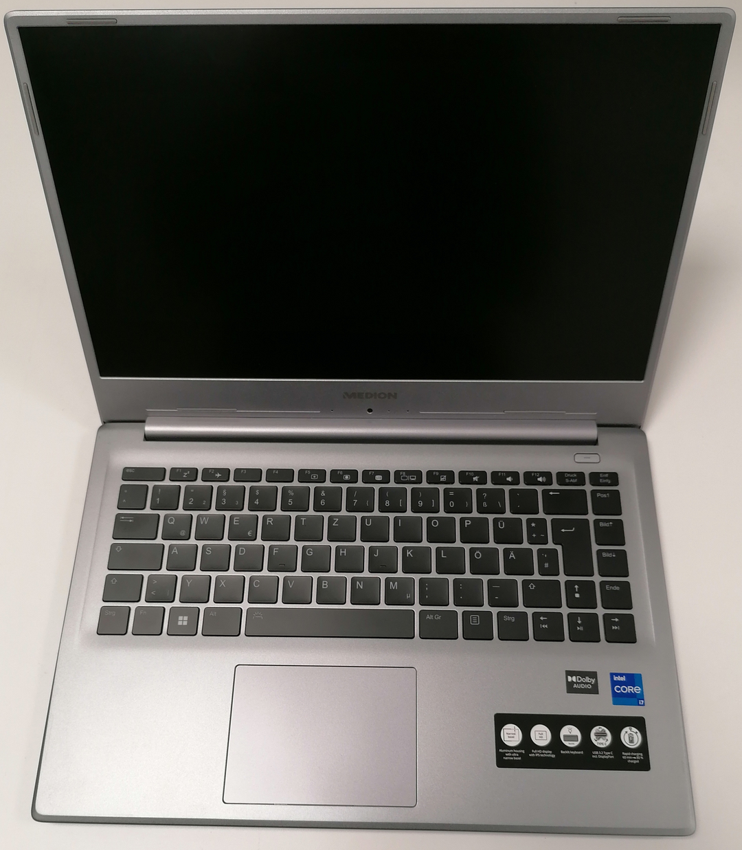 Medion AKOYA S15449 Laptop Intel i7-1165G7 Win 11 15,6 Zol SIEHE TEXT/FOTO