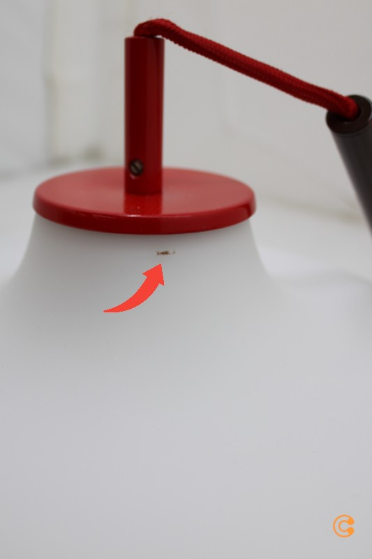 Hübsch Interior - Current Wandleuchte rotbraun weiß Wandlampe SIEHE TEXT/FOTO