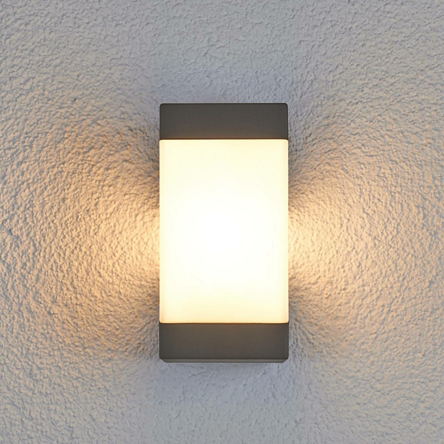 B-Ware Lucande Außenwandleuchte Kiran Außenleuchte Wandleuchte Lampe Beleuchtung Garten