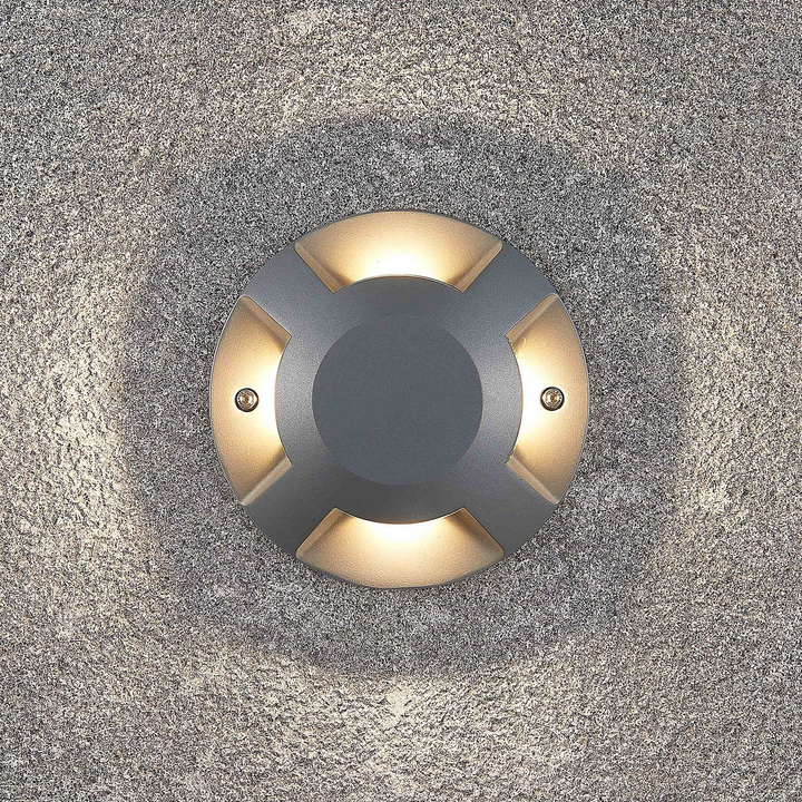 Lucande Jeffrey Led Bodenaufbauleuchte Wegeleuchte Außenlampe Gartenlicht 4 Flg B-Ware - 4251096569599