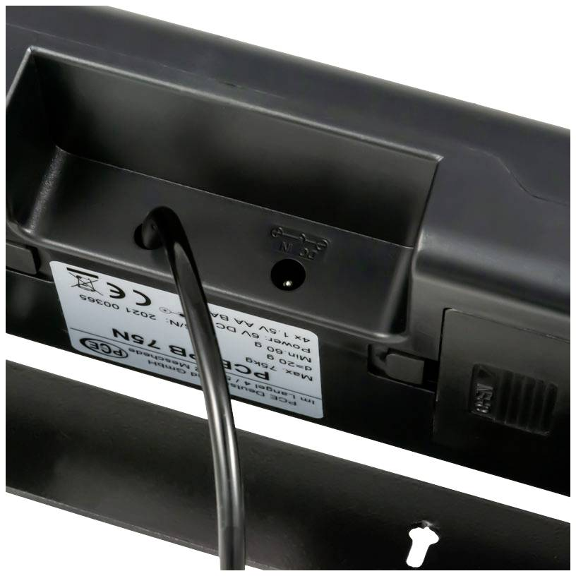 B-Ware Pce Instruments Pce Pb 75 N Plattformwaage Wägebereich Max 75 Kg Waage Zählwaage