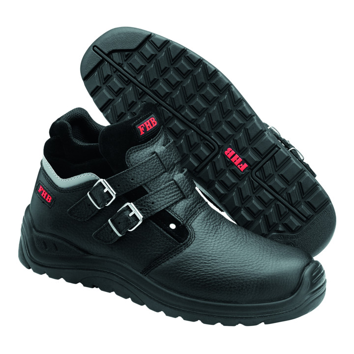 B-Ware Fhb Norbert Sicherheitsstiefel Stiefel S3 Hro En20345 Schwarz Kuhleder Größe524 - 4030646251548