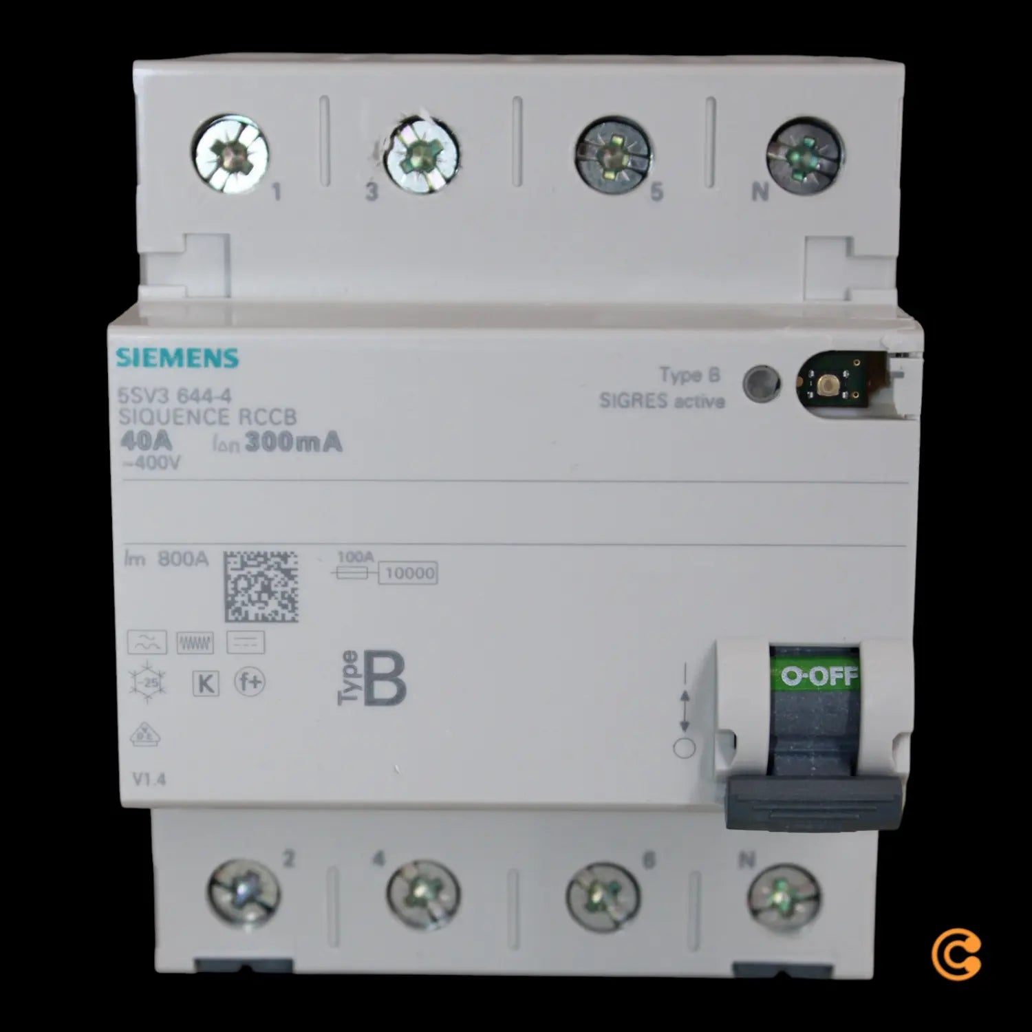 B-Ware Siemens 5 Sv3644 4 Fi Schutzschalter Fi Schalter 4polig 40 A 400 V Siehe Text/Foto - 4001869549071