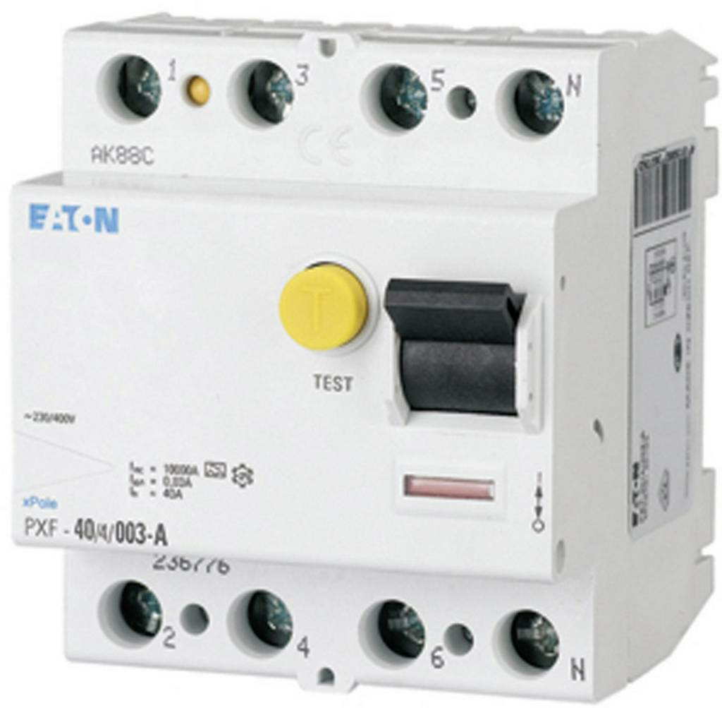 B-Ware Eaton Fi Schutzschalter Fehlerstromschutz  Leitungsschutzschalter A 4polig 400 V - 4015082367763