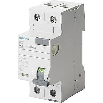 B-Ware Siemens 5 Sv3314 6 Fi Schutzschalter Leitungsschutzschalter Spannungsschutz 2 St - 4001869429649